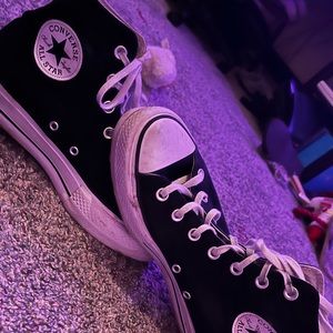 High top platform converse